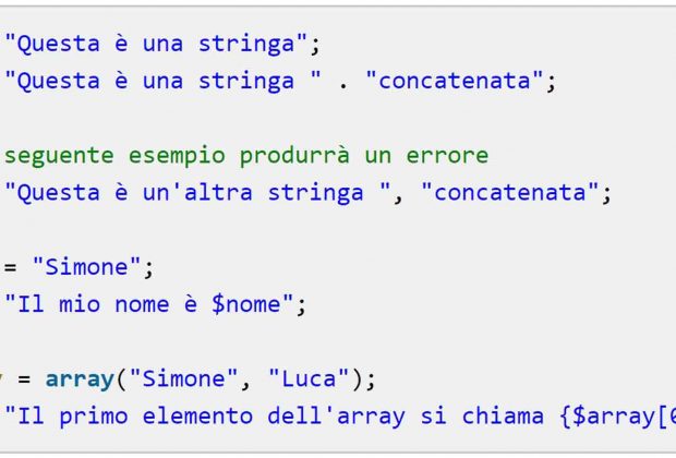 PHP Funzioni