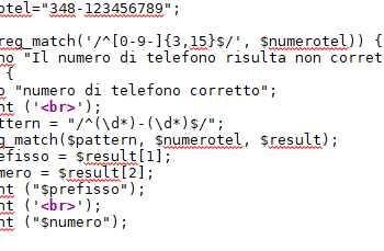 espressioni regolari